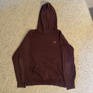 Vans medium maroon hoodie. Worn but still in good condition.
